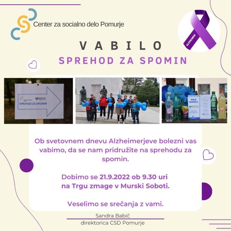 Vabilo sprehod za spomin MS